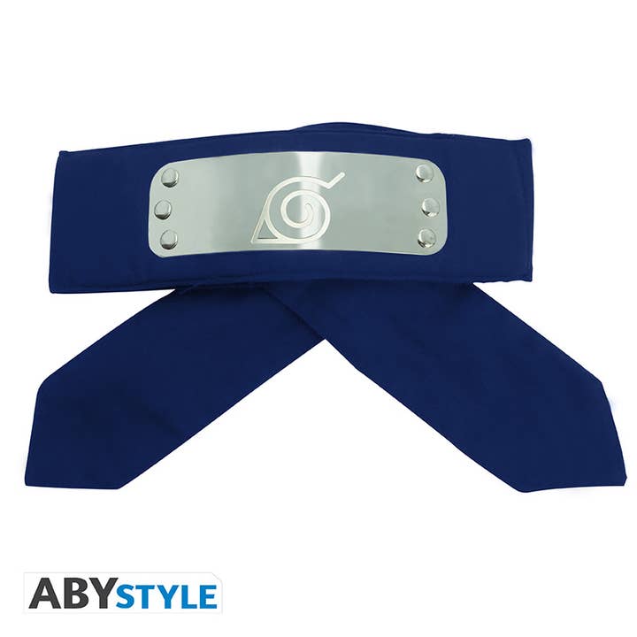 ABYstyle - Wholesale Costume - Unisex - Naruto Shippuden Konoha Blue Headband Adult Size Cosplay