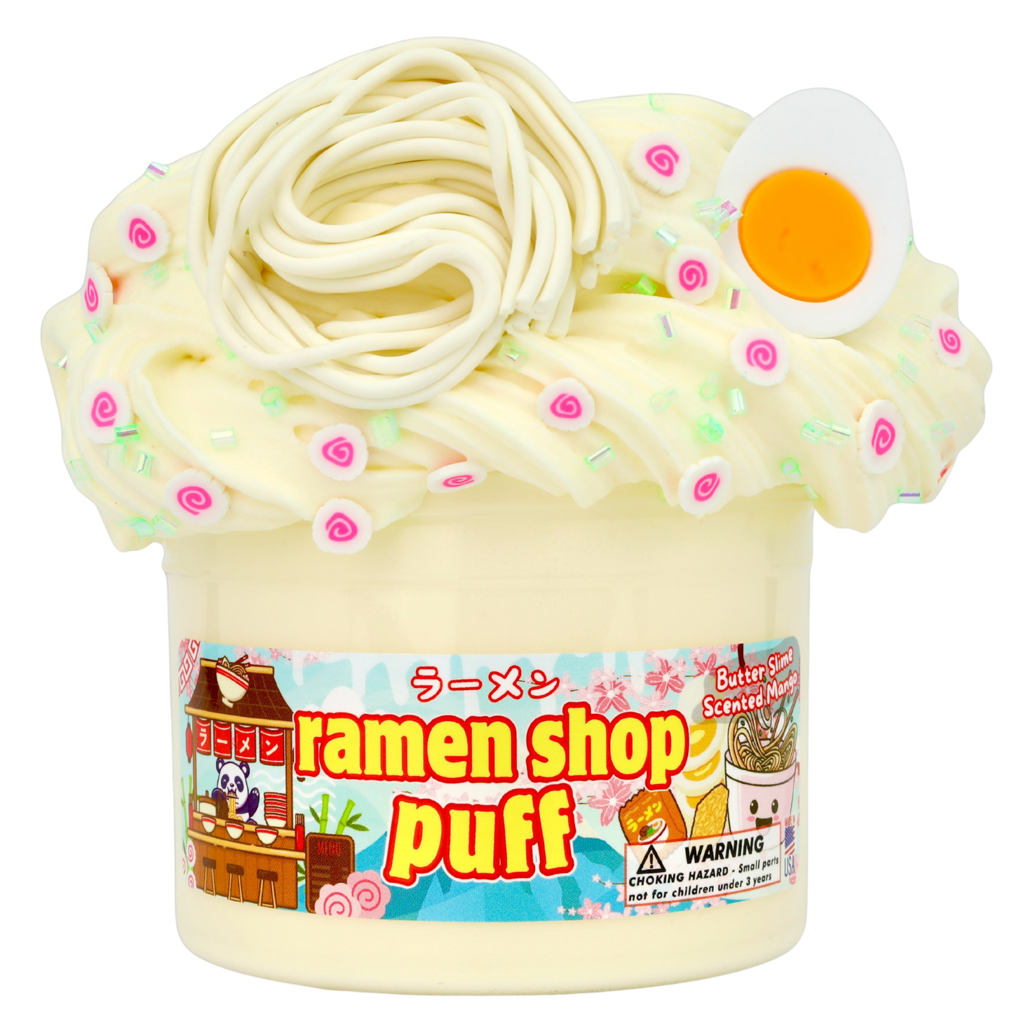 Dope Slimes - Wholesale Putty/Slime - Kids - Ramen Shop Puff - Butter Slime1