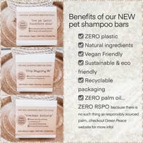 Paws Right There - Luxury Pet Care and Gifting – wholesale Pet shampoo – Dog – “Aloe sensitive soul” Natural Dog Shampoo Bar1