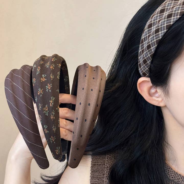 Fabric Shell Hair Claw Elegant Shark Clip_CWAHA07887 for wholesale by ACCITY