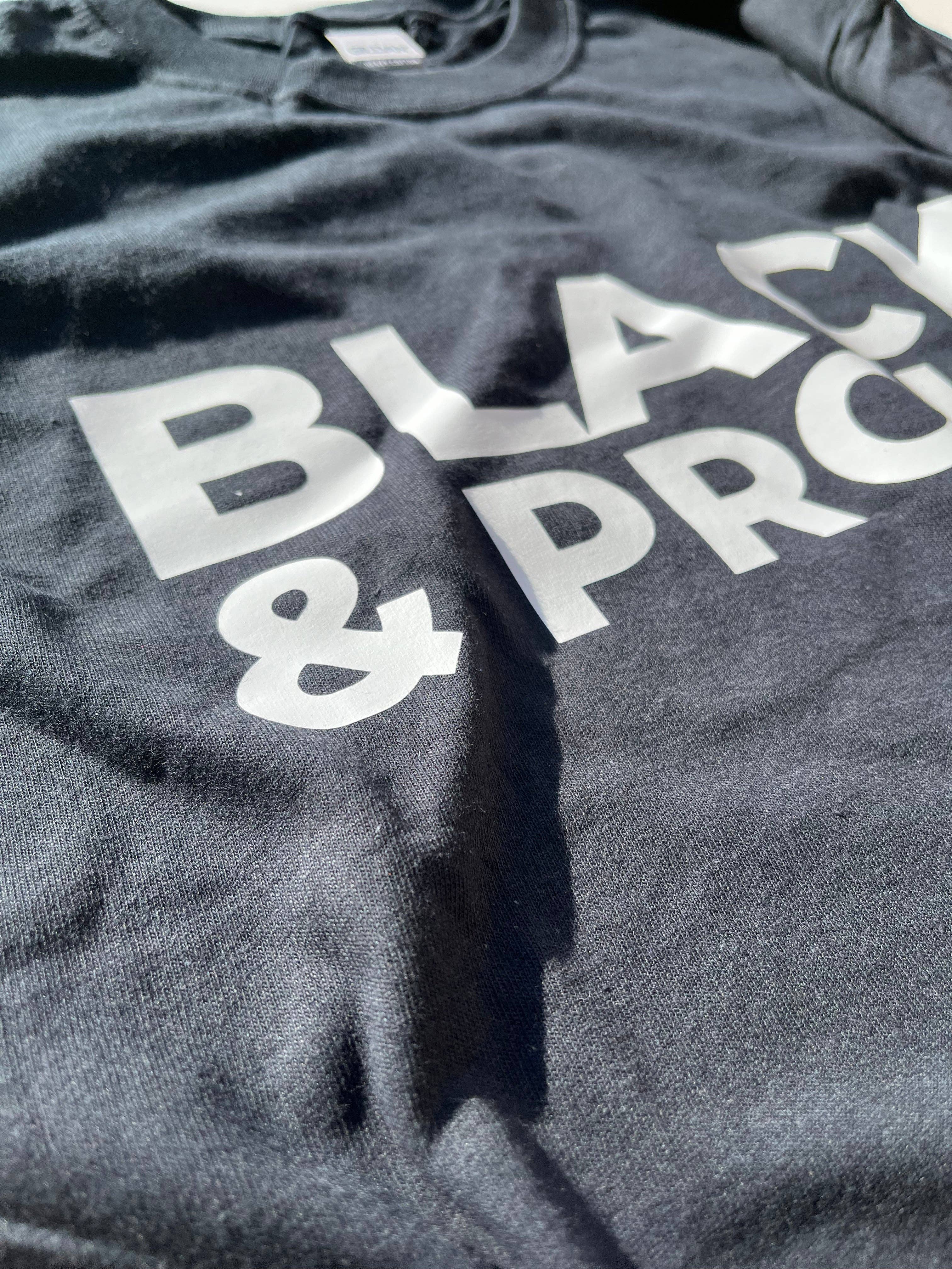 Ebony Notes Company - Wholesale Screen Printed T-Shirt - Unisex - Black & Proud Shirt1