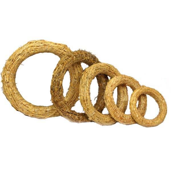 Dutch Flower Lady - Venta al por mayor Corona - Coronas de paja Diferentes tamaños de Ø 20 cm a Ø 100 cm4