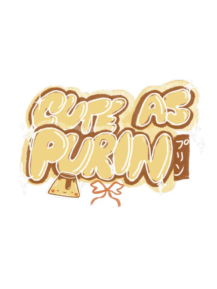 Süß wie Purin ✧ Vinyl-Aufkleber für den Großhandel von Hella Sarap