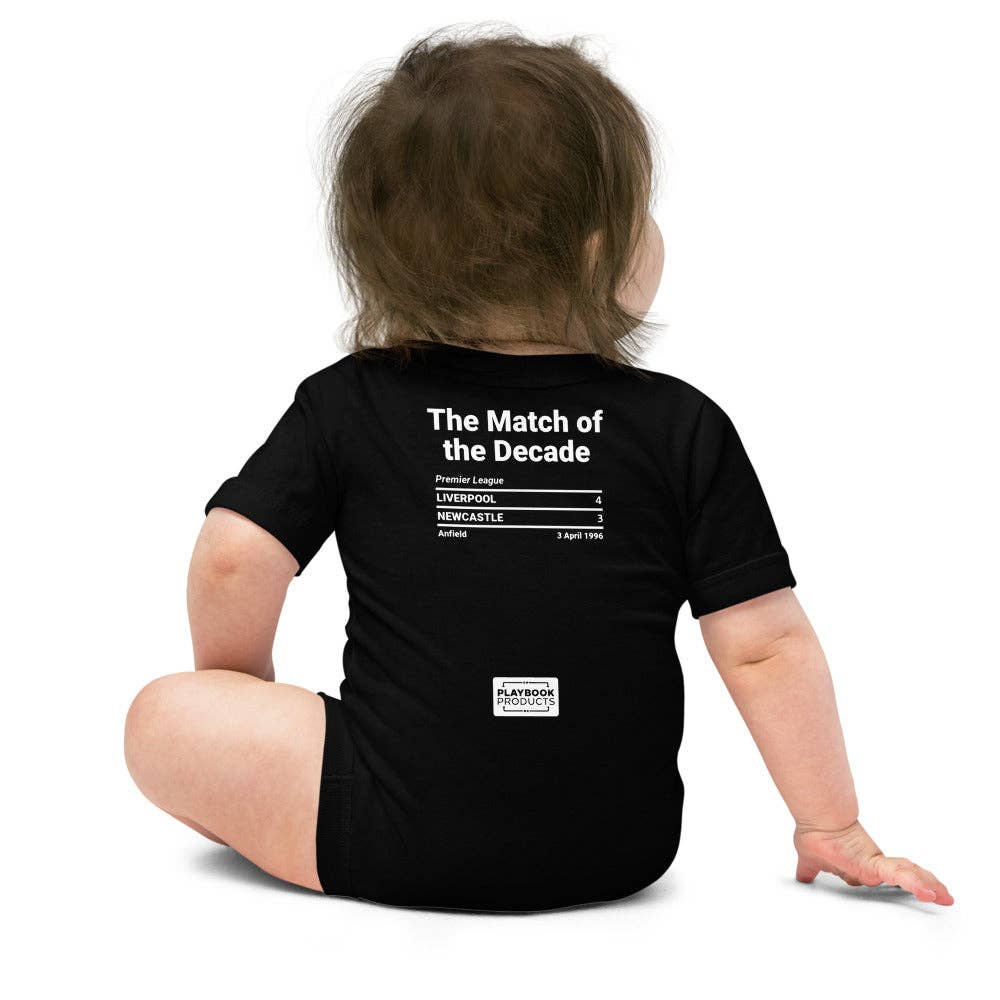 Playbook Products - Wholesale Bodysuit (Non-Footed) - Baby - Liverpool Greatest Goals Baby Bodysuit: The Match of the Decade (1996)2