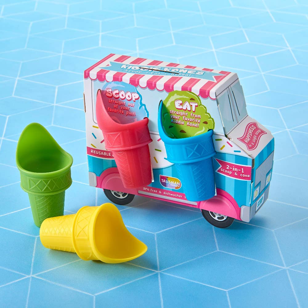 TALISMAN DESIGNS - Wholesale Ice Cream Scoop - Small Kiddie Kones™ - Set of 44