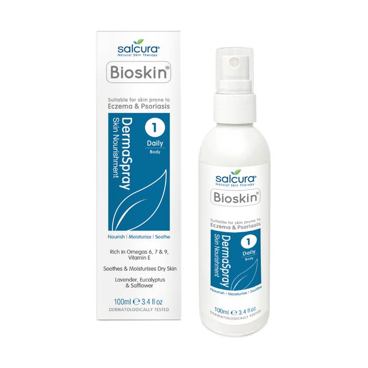 Bioskin Dermaspray Intensive 100ml voor wholesale door Salcura Natural Skin Therapy EU