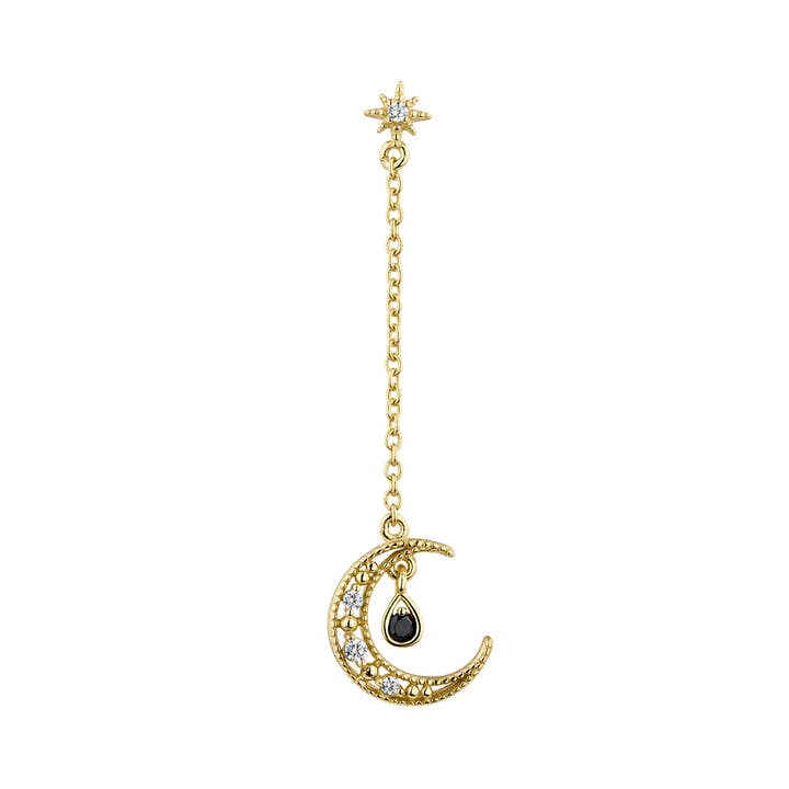 Candy Cotton Moon piercing-ørering for engroshandel hos EarCandy Jewelry