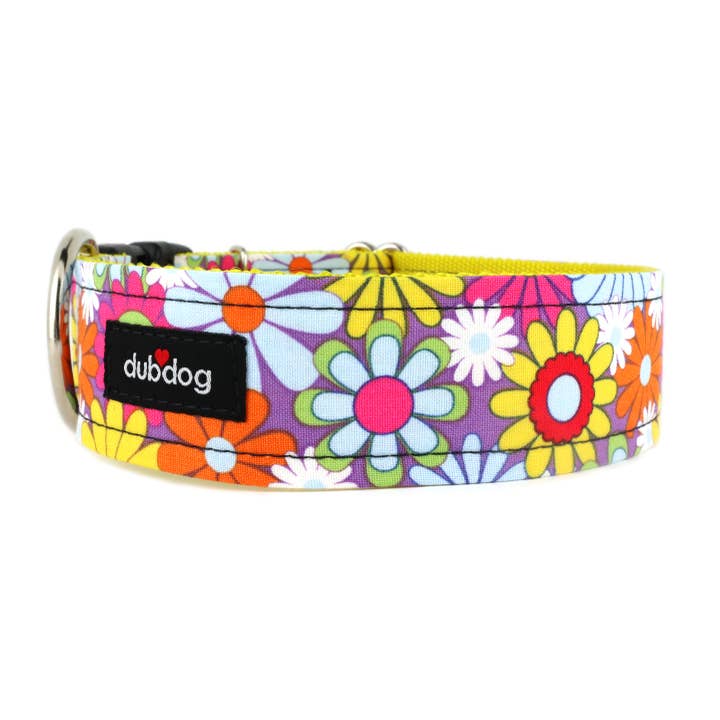 Dubdog Designs - Wholesale Pet Collar - Dog - Flower Power Dog Collar
