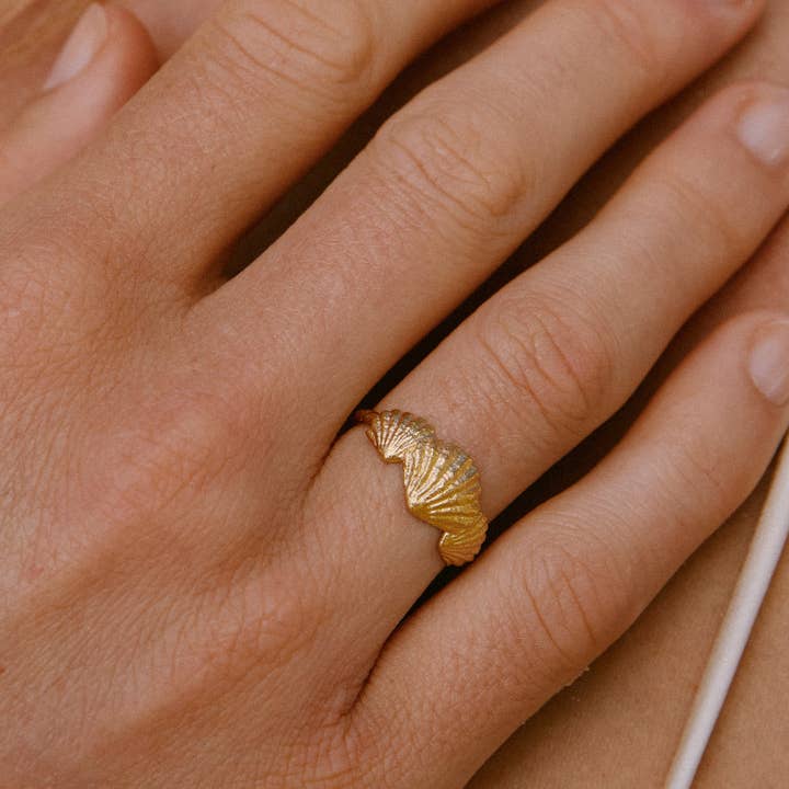 Agapée Jewelry – wholesale Band/stacked ring – Almé Ring | Jewelry Gold Gift Waterproof1