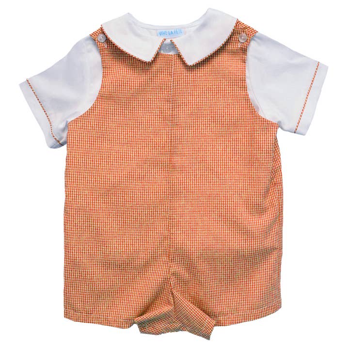 Vive La Fete - Wholesale Clothing Set - Baby - Boys Shortall & White Shirt