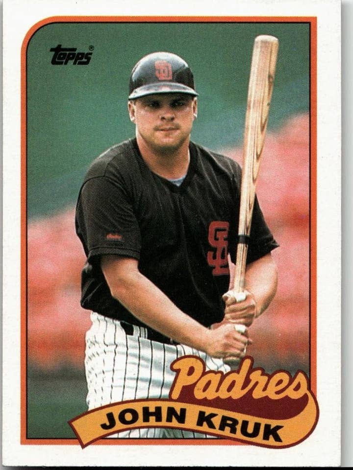 1989 Topps #235 John Kruk por atacado de Chronic Cards
