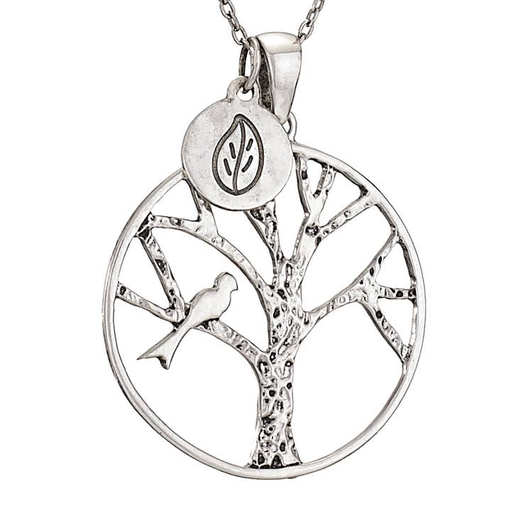 Collier perché en argent sterling pour la vente par Tiger Mountain Jewelry