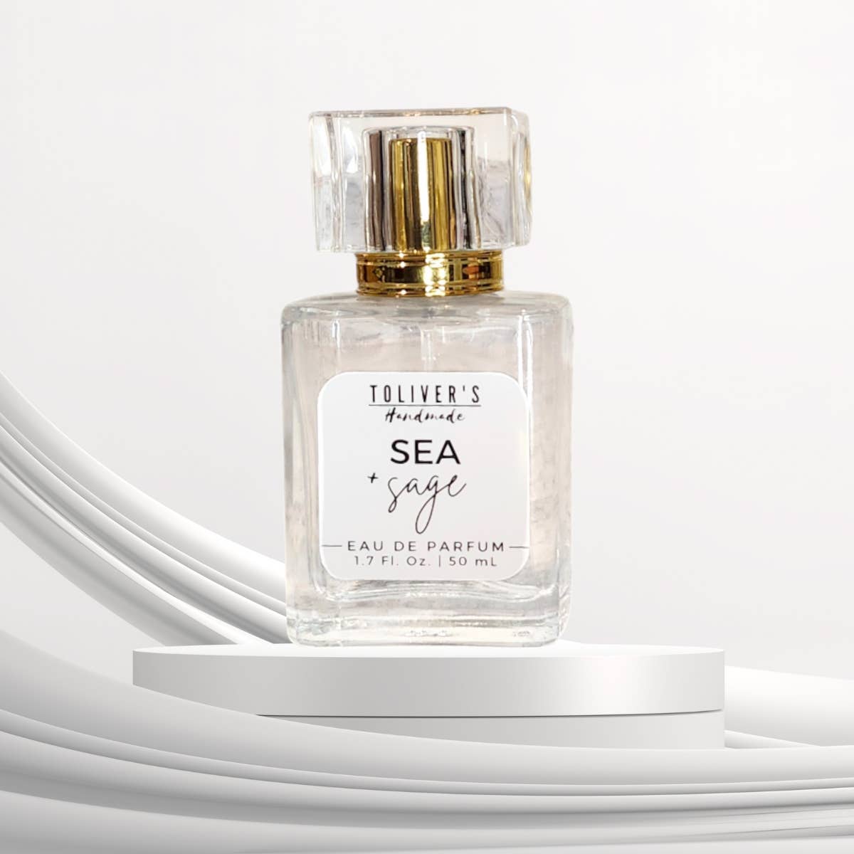 Toliver's Handmade - Wholesale Perfume/Eau de Toilette - Sea & Sage Perfume - EDP - 50mL - Wholesale/White Label