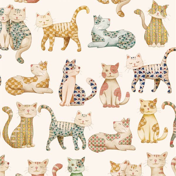 Katzen auf Papier - 70 x 100 cm für den Großhandel von Grafiche Tassotti