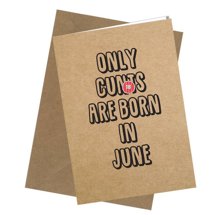 Close to the Bone Greeting Cards and Gifts - Wholesale Birthday Card - Born In ...5