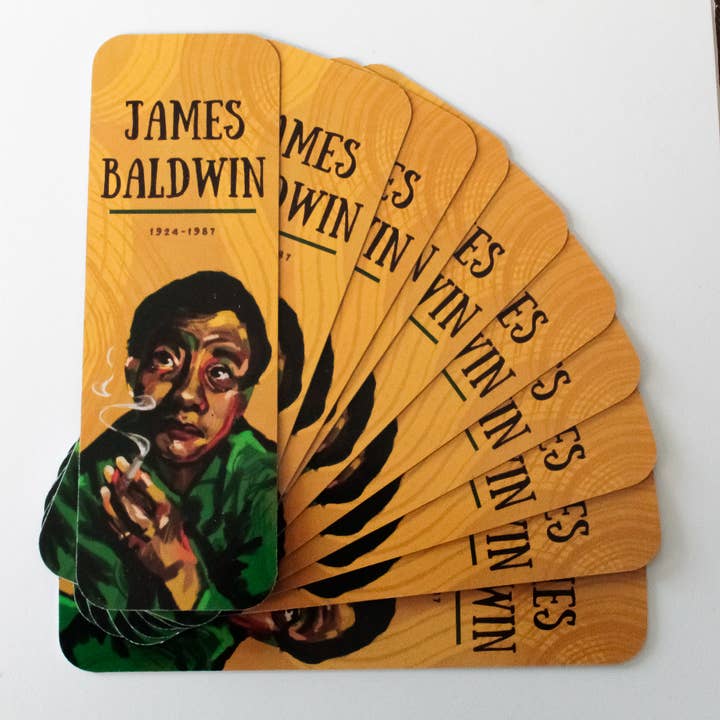 Bookmark- James Baldwin for wholesale by Foreign Friends