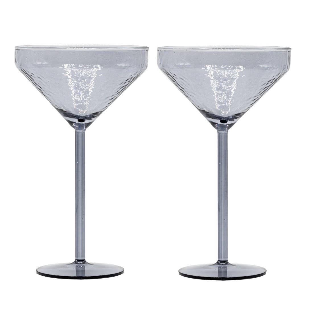 Brût Home and Glassware - Wholesale Cocktail/Liquor Glass - Cocktail Glass Claude | set of 2 | grey | Martini glasses3