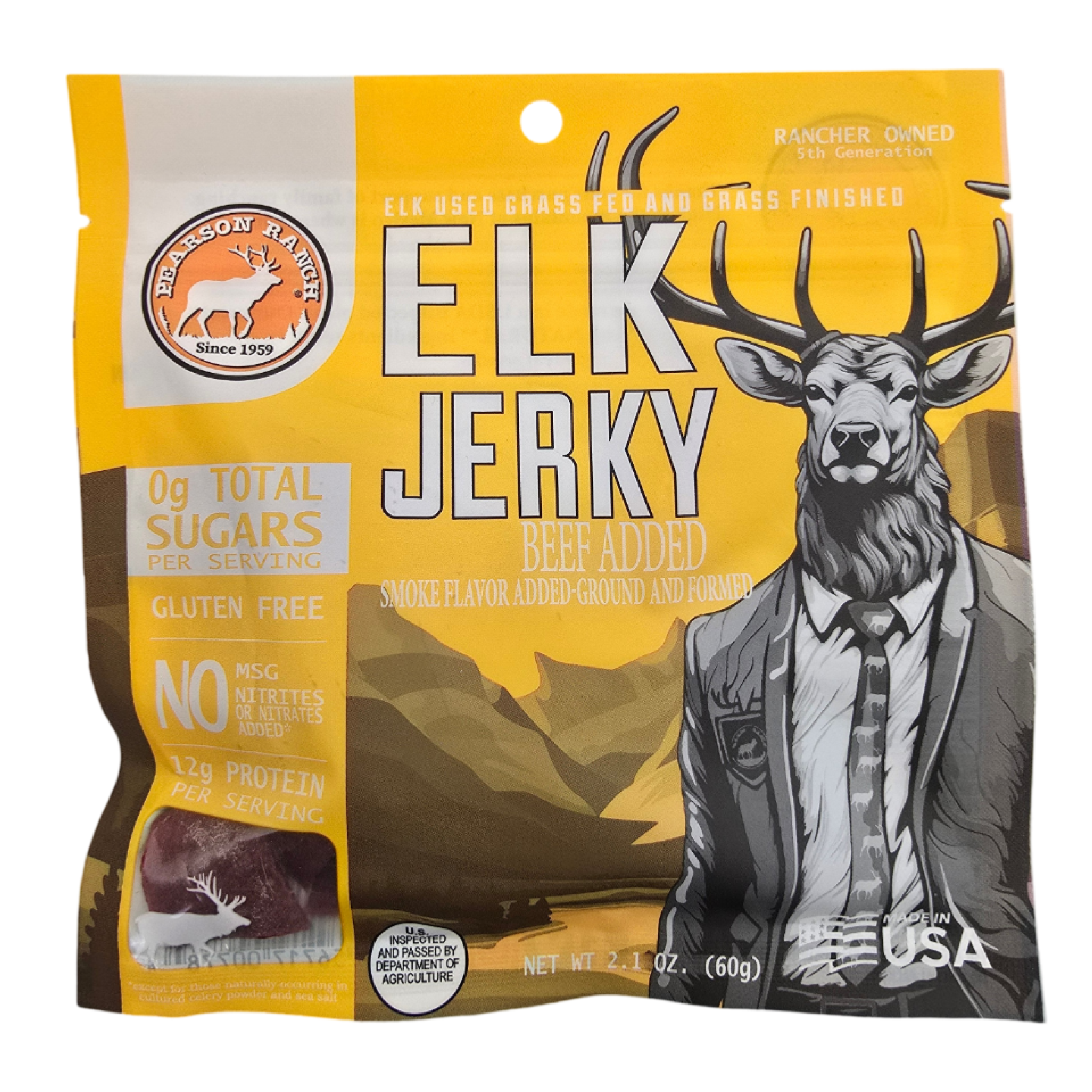 Pearson Ranch Elk & Bison Jerky - Wholesale Retailer Display - Food & Drink - 162 Count POP Display Starter Kit5