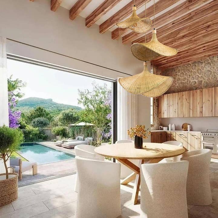 ELE Light & Decor - Wholesale Chandelier/Hanging Light - Three Lights Unique Rattan Pendant Light3