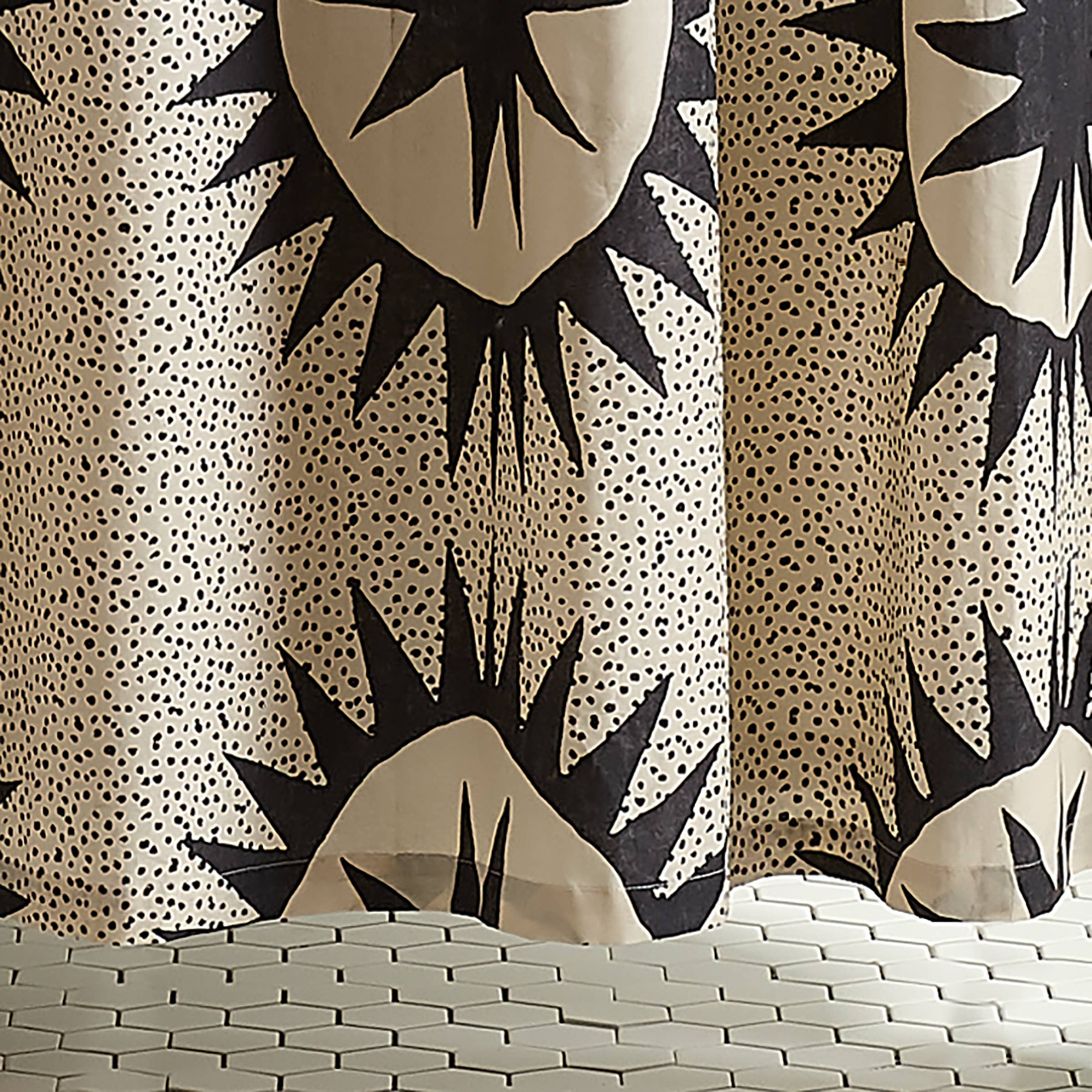 Peking Handicraft - Wholesale Shower Curtain - Soleil Shower Curtain - Justina Blakeney2