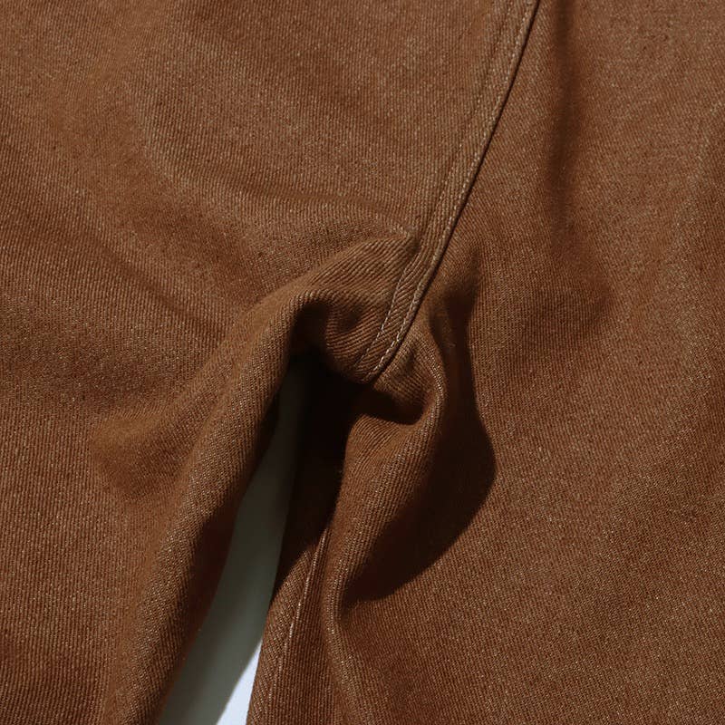 Cor como imagens Conjunto Retrô Desgastado Feminino com Jaqueta Curta com Amarração e Calça Reta para venda a revendedores na Faire23