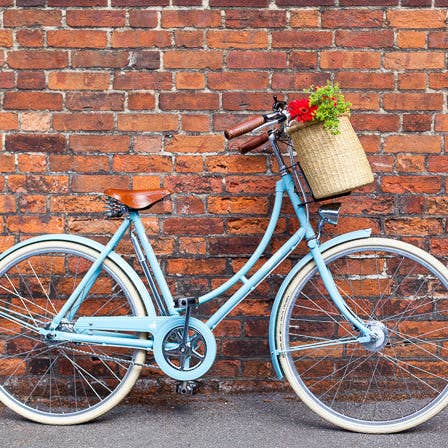 The Basket Room – wholesale Basket – BULI: Handcrafted Natural Oblong Bike Basket | Pannier | Bicycle Basket 6