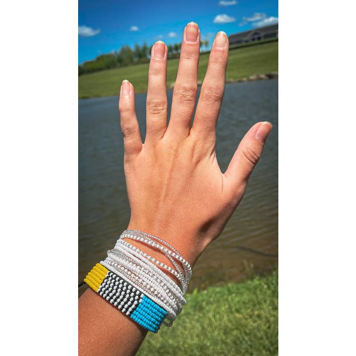 Her Best Foot Forward - Wholesale Beaded bracelet - Shanga Bracelet Collection4