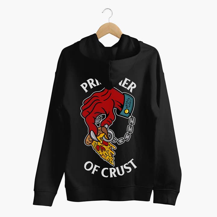 Camisola com Capuz "Prisioneiro da Crosta" (Unissexo) por atacado de Broken Society