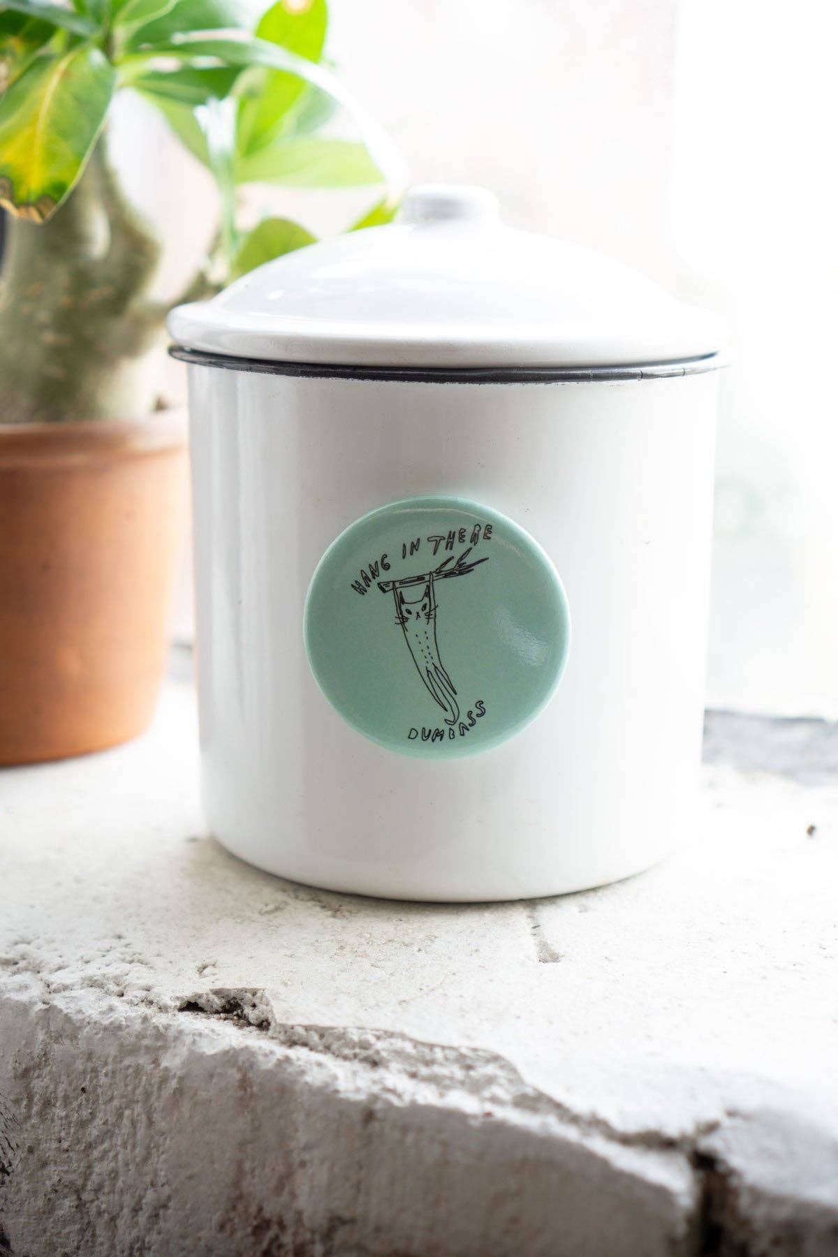 Stay Home Club - Wholesale Magnet - Hang In There  Cat Magnet | Fridge Magnet2