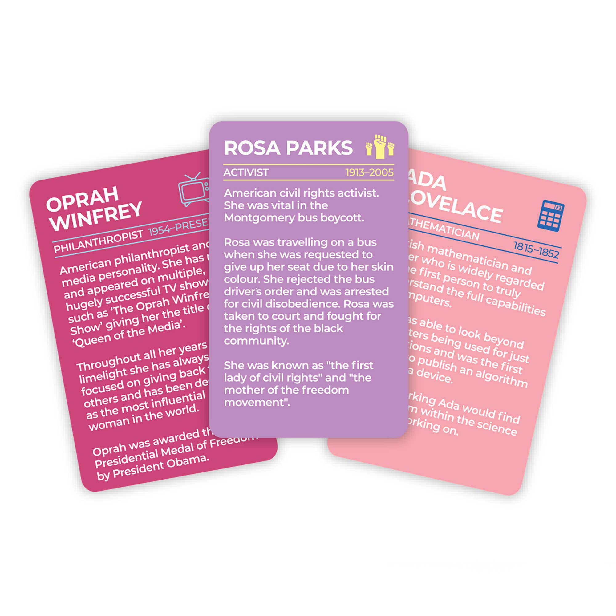 Gift Republic - Wholesale Card Game - 100 Women That Changed the World3