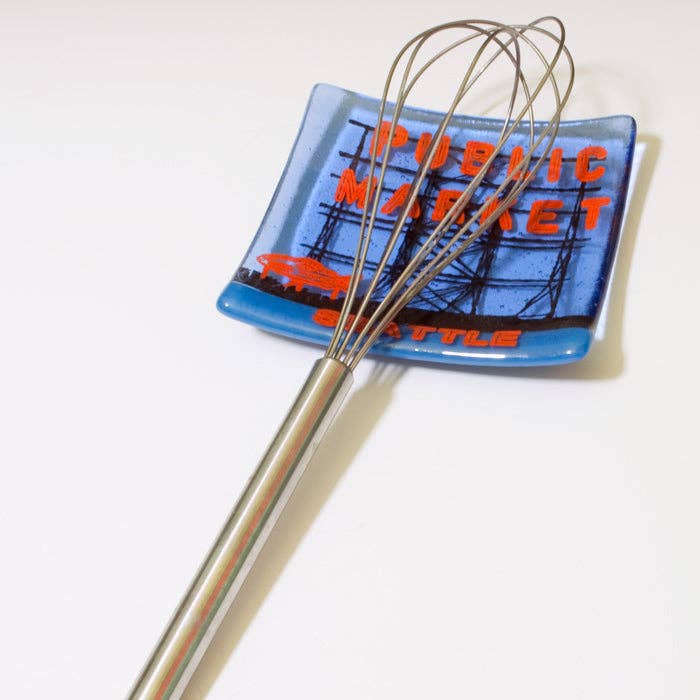 Kiku Handmade | Contemporary Fused Glass Home Goods - Wholesale Decorative Plate/Dish/Bowl - Seattle Pike Place Fused Glass 4.5: Catch-all Dish2