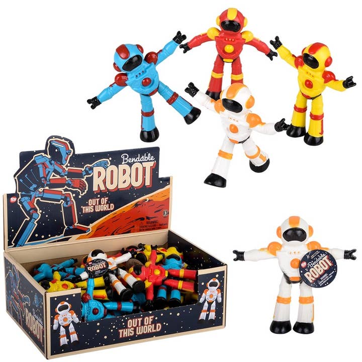 5" Bendable Robot LLB kids toys and other Purchase Wholesale poisson asterix. Free Returns & Net 60 Terms on Faire trending on Faire.