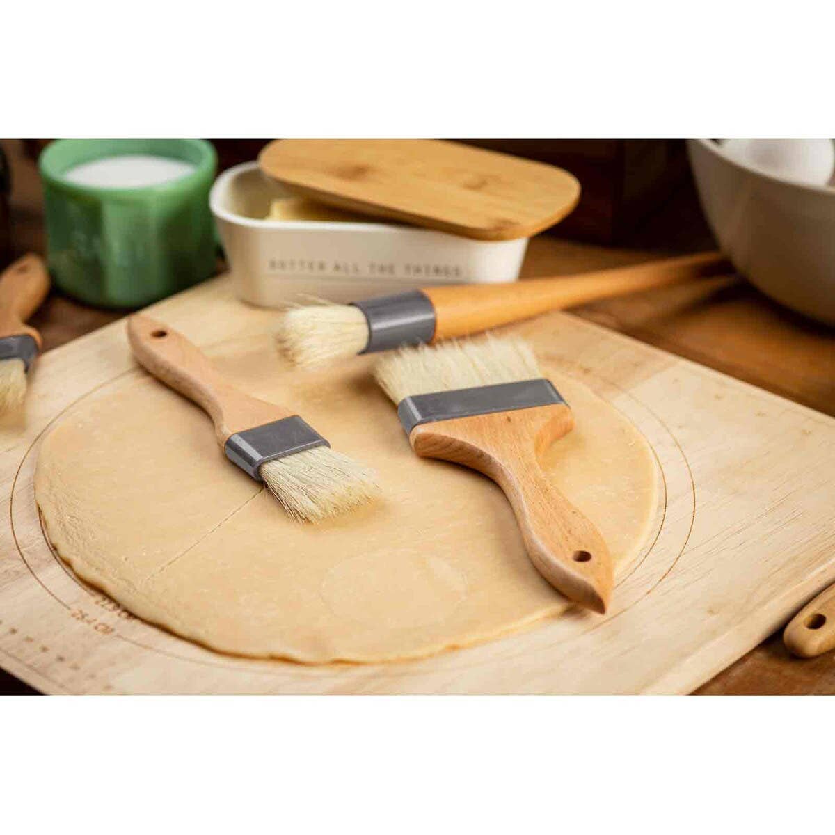 TableCraft Products Company - Wholesale Basting Brush - Wide Pastry / Basting Brush, Flat2