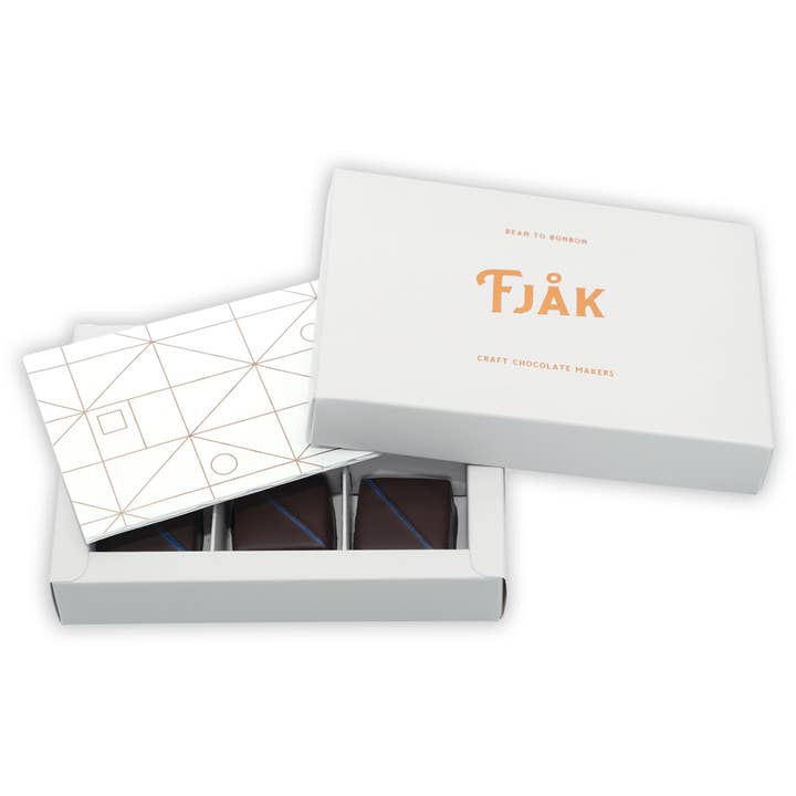 Bar & Cocoa Chocolate - Wholesale Chocolate Box - Fjåk Chocolate Coated Salted Caramels (6 pcs)
