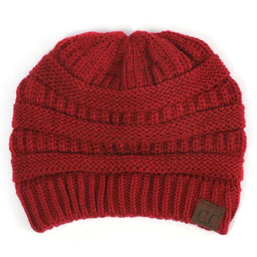 Oblige by G – Großhandel Beanie – Damen – Klassische Strickmütze mit C.C.-Etikett HAT-20A50