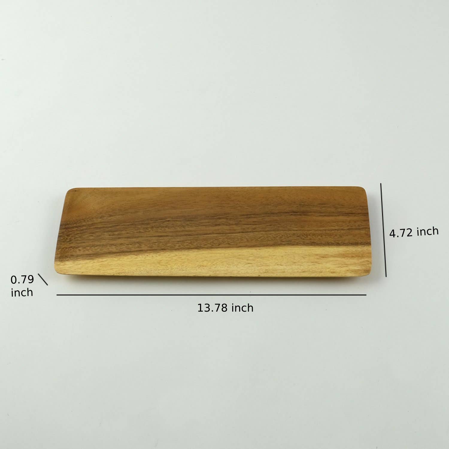 shesay – wholesale Dinner plate – ACACIA WOOD long plate6
