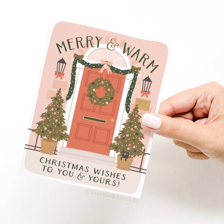 Easyhand Goods – formerly Onderkast – Engroshandel Julekort – Glædelig & Varm jul ønsker Door lykønskningskort2