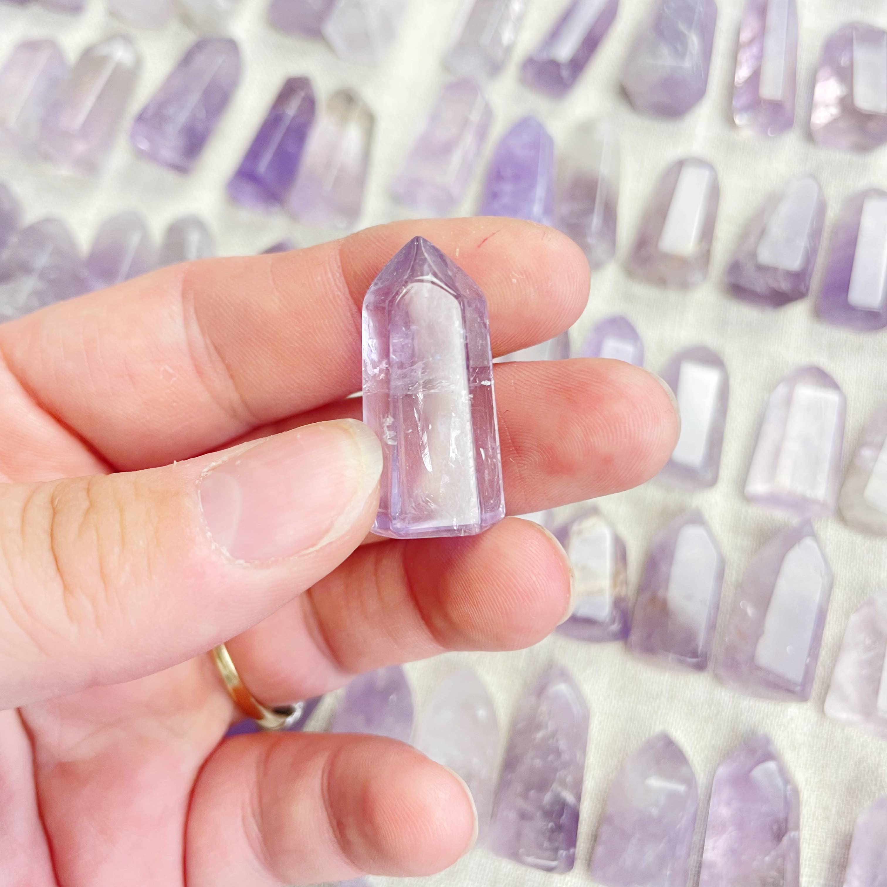 Ewelina Pas Jewelry - Wholesale Spiritual Stone/Crystal - Mini Amethyst Towers9