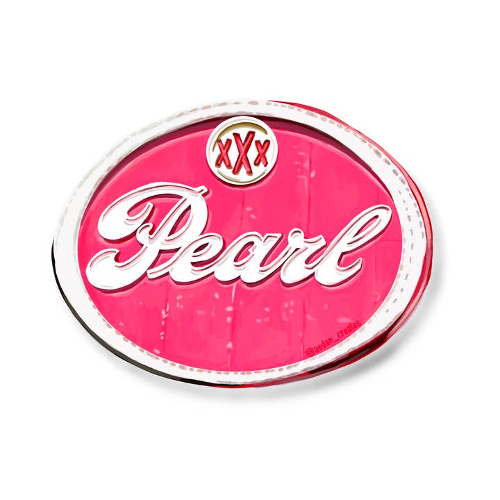 Autocollant Signe Perle pour la vente par Aedan Creates