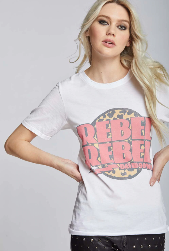 BLANC 401351 - REBELLE REBELLE DE DAVID BOWIE en vente sur Faire2