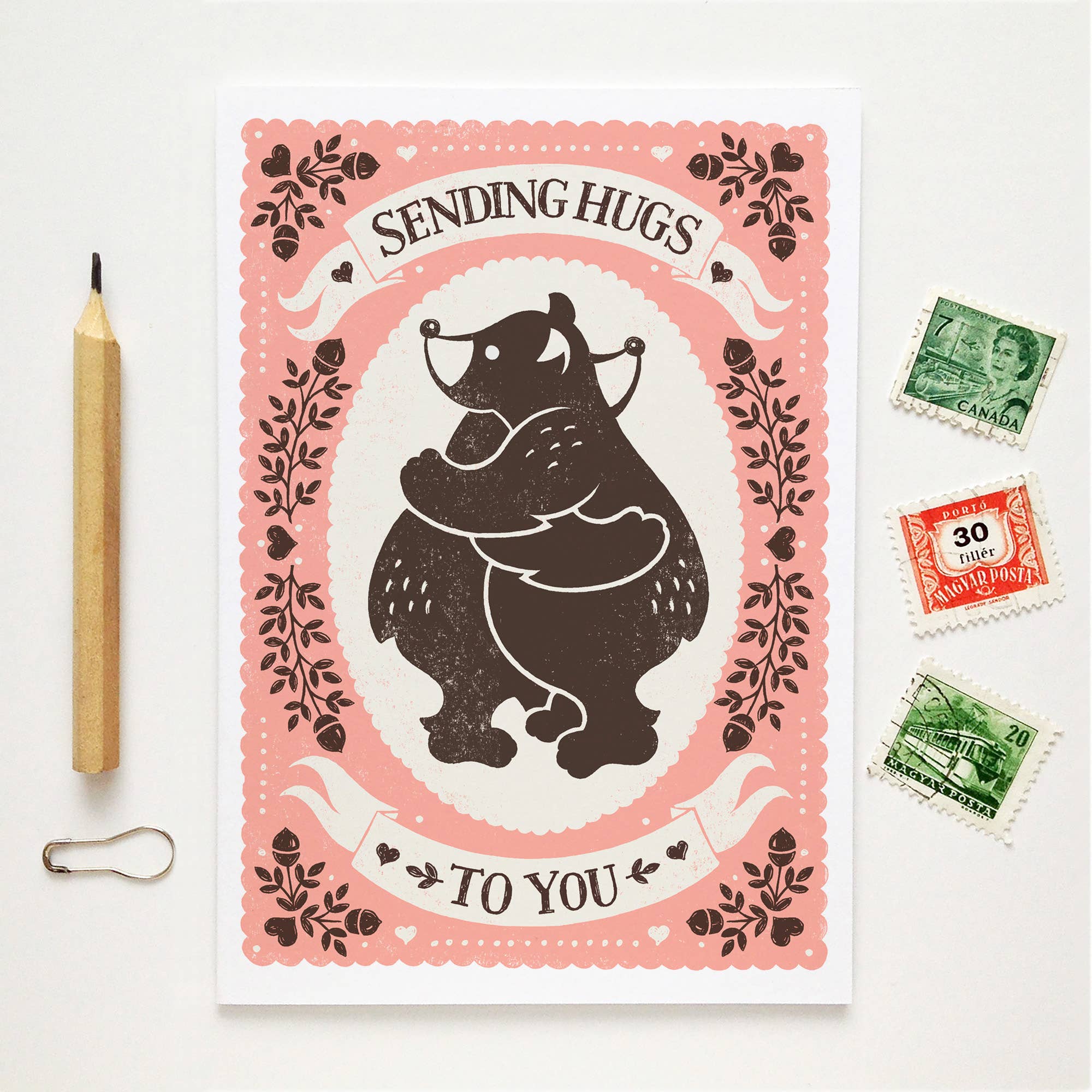 Alexandra Snowdon – wholesale Friendship card – Bear Hugs Card2
