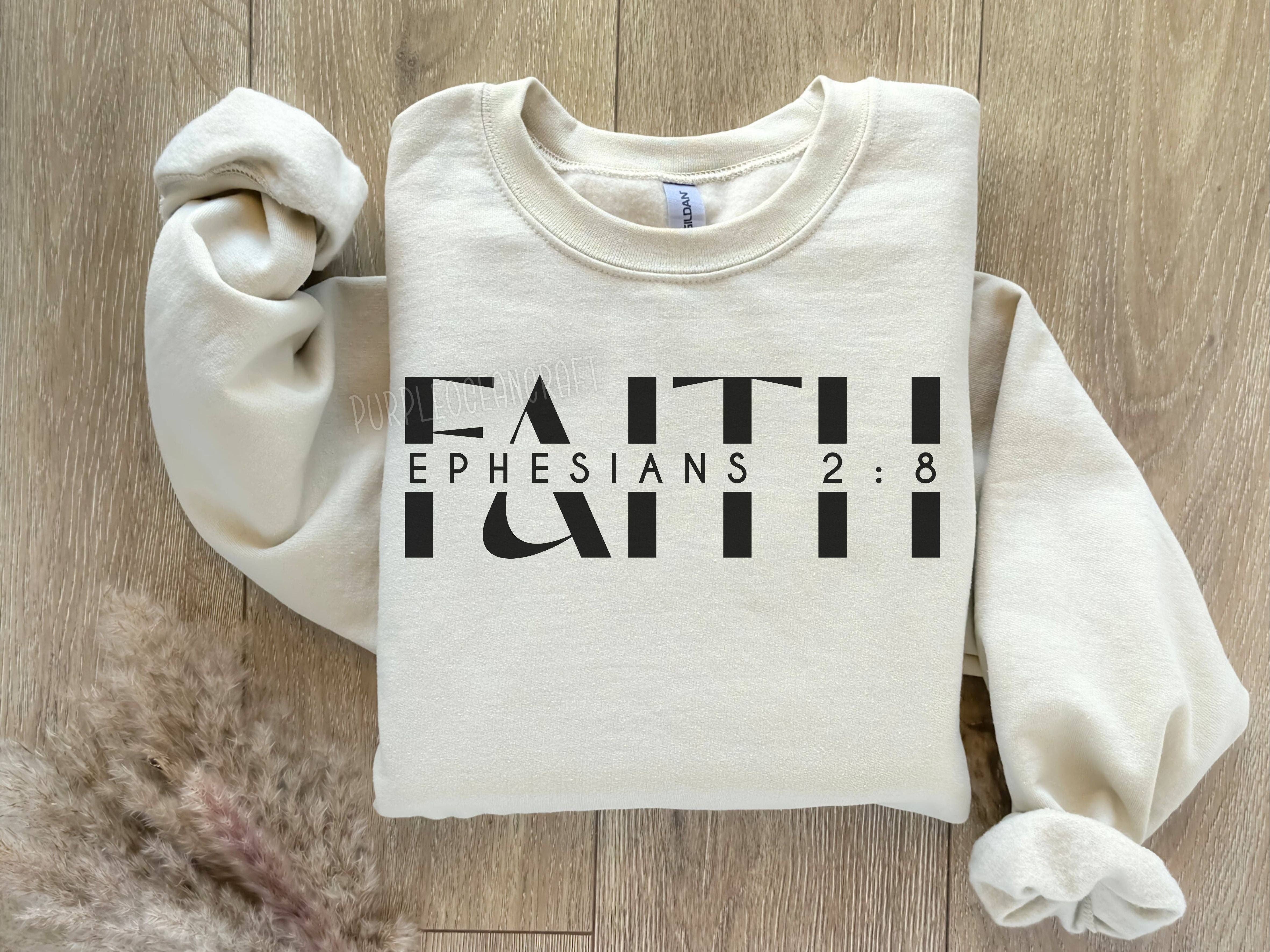 Simple Tymes - Wholesale Sublimation Transfer - Faith Ephesians DTF Print0