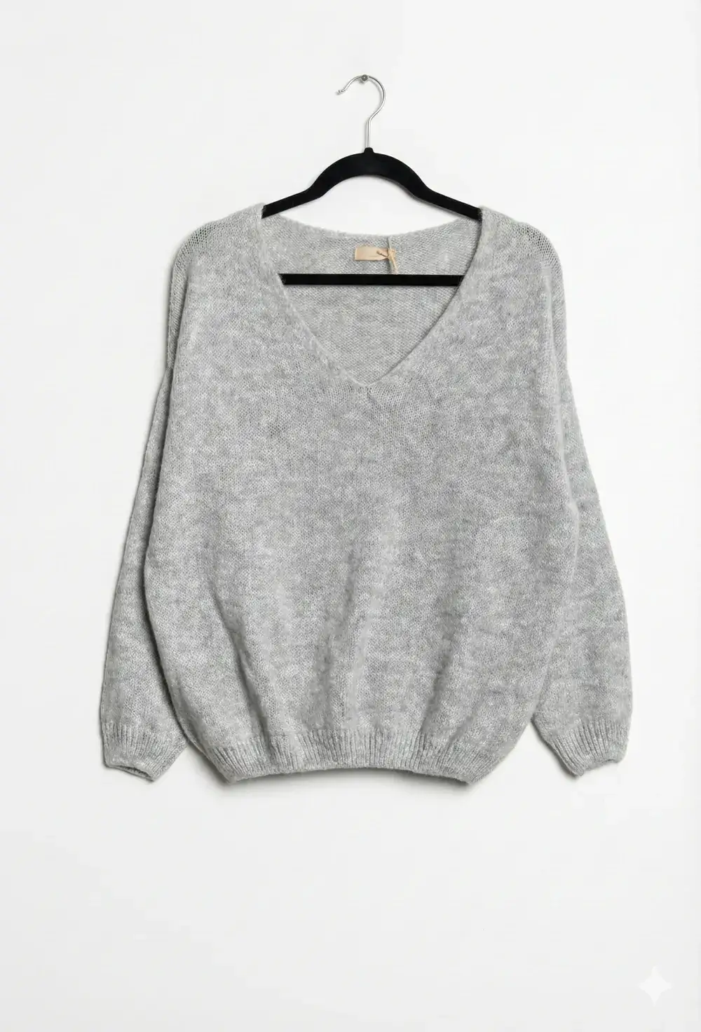 Mimi & Gogo - Vente Pull en maille – femme - Pull uni basique @20127_uni18