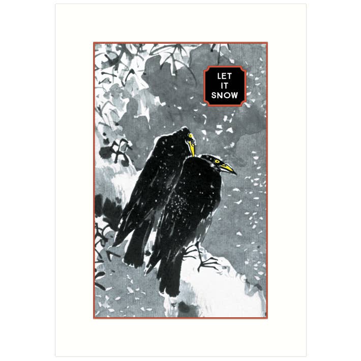 Lucca Paperworks - Wholesale Season's Greetings Card - Let It Snow Card | Holiday Greeting Card1
