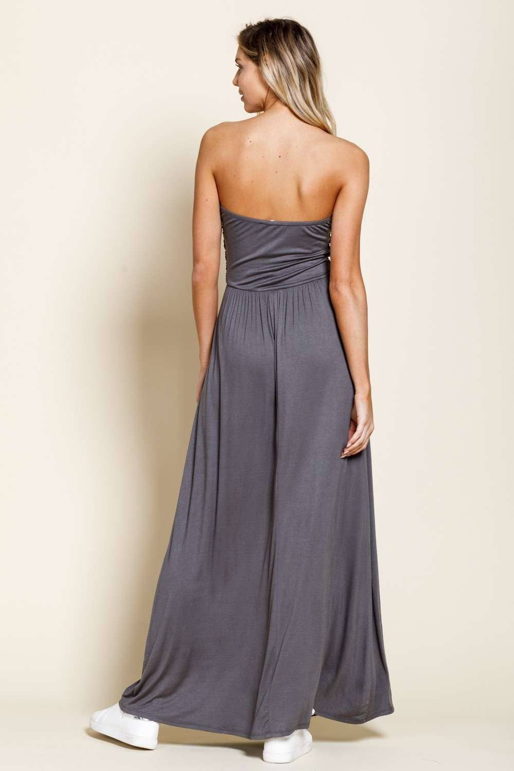 mittoshop - Venta al por mayor Vestido - Mujer - VESTIDO MAXI DE TUBO DE JERSEY CON BOLSILLOS3