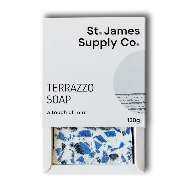 St. James Supply Co. – Großhandel Feste Seife – Terrazzo-Seife0
