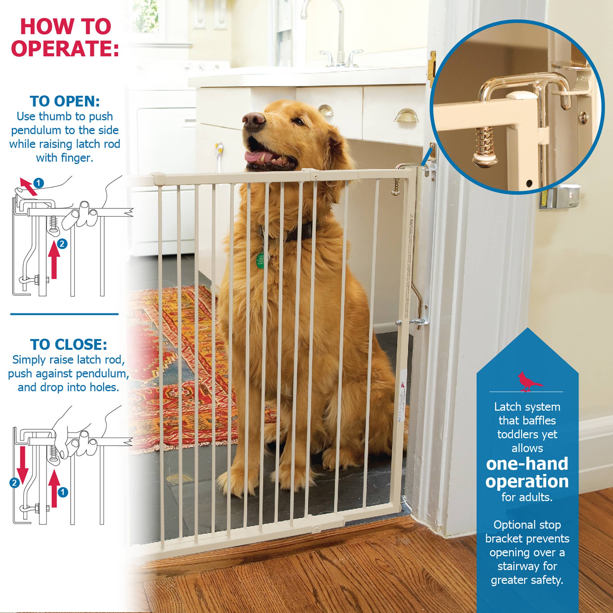 Cardinal Gates, Inc. - Wholesale Pet Folding Gate - Dog - Cardinal Gates Duragate Pet Gate (Model MG-25)5
