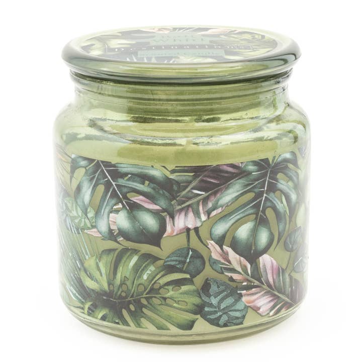 Bali Whirl Lidded Candle Jar 6PK for wholesale by Candlelight Products Ltd
