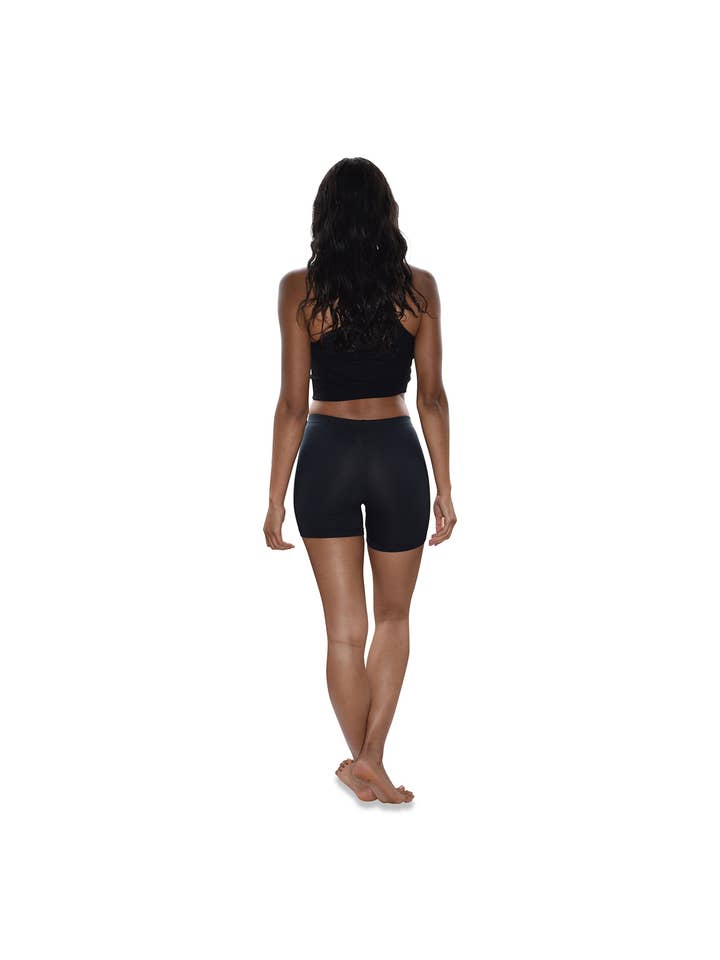 I-Wear Brands - Wholesale Underwear - Women's - 12 Pack Women's Poly-Spandex Mini Bike Short Boxer Breifs2