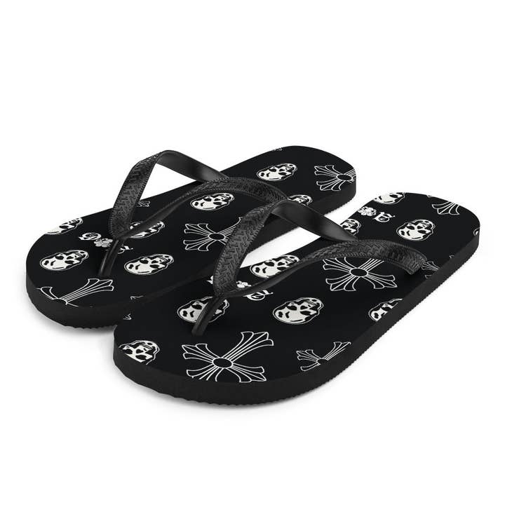 agrock-usa.com – wholesale Flip Flops – Women’s – Skull & Cross Flip-Flops